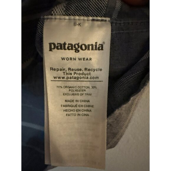 Patagonia Fezzman Organic Cotton Men's Button-Up Shirt Size XL - Picture 4 of 8